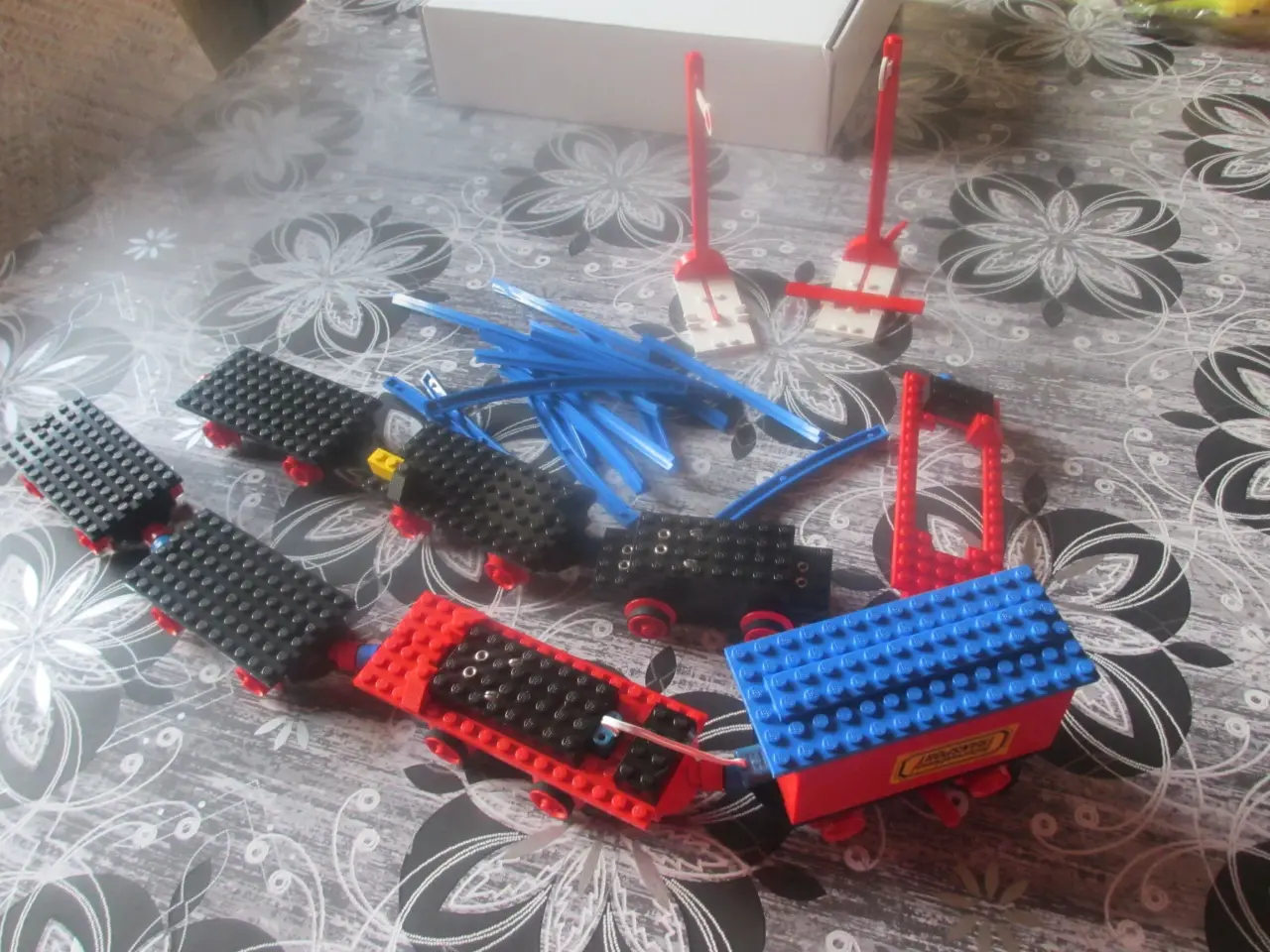 Billede 1 - retro diveres lego tog