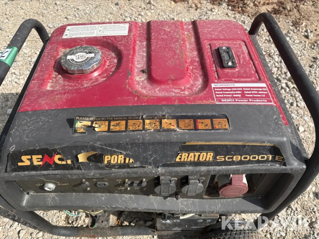 Billede 9 - Generator Senci Sc8000TE 1 Styk