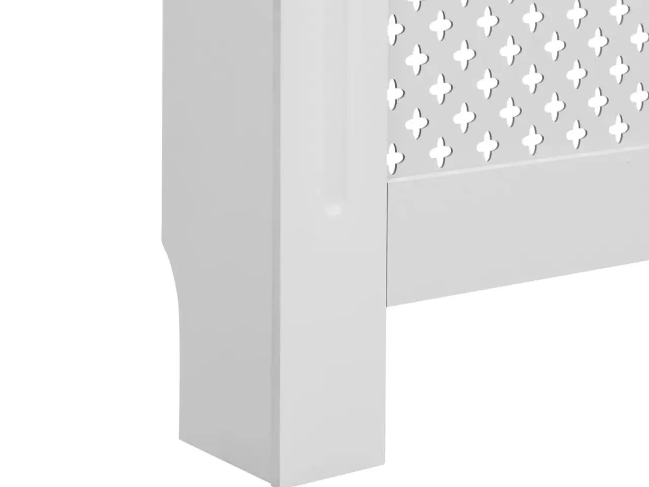 Billede 6 - Radiatorskjuler i MDF - 172 × 19 × 81,5 cm, hvid
