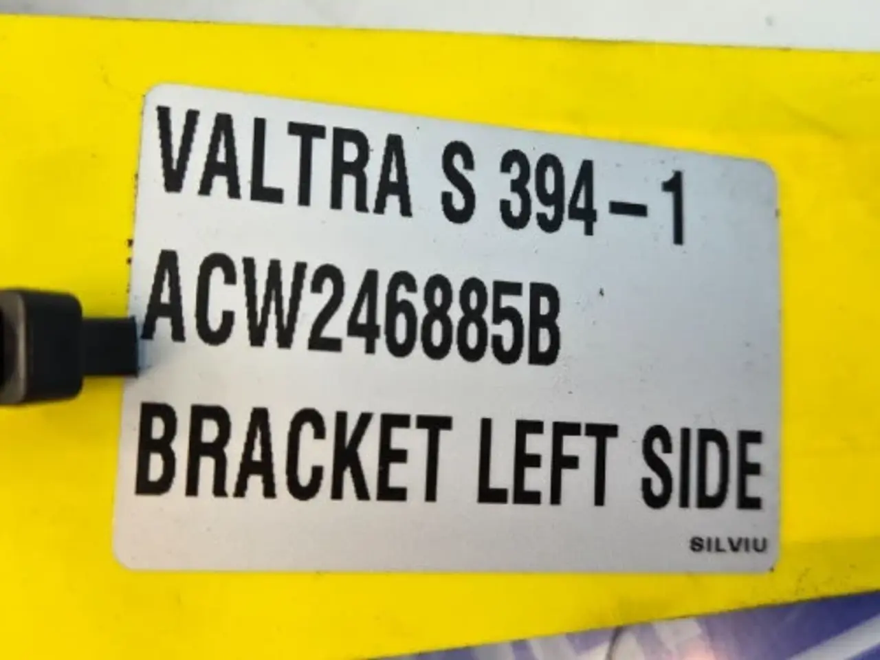 Billede 13 - Valtra S394 Beslag L.  ACW246885B