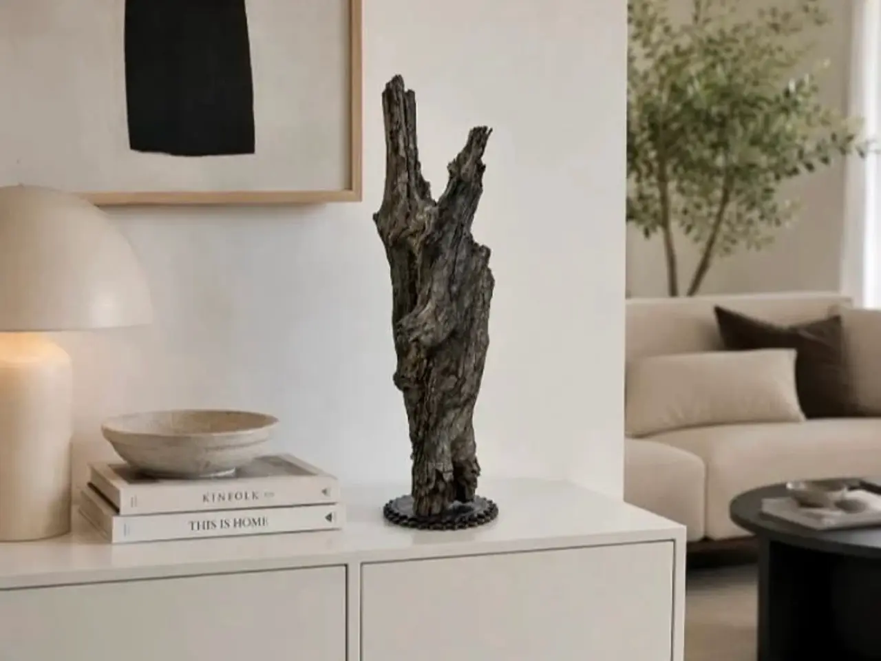 Billede 1 - Drivtømmer Skulptur