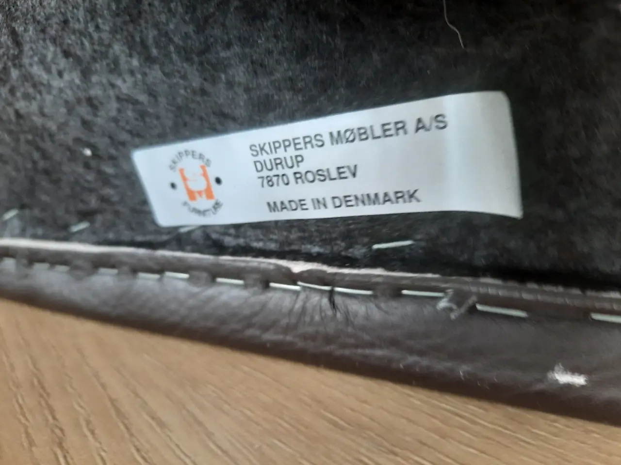 Billede 6 - Brun okselæder sofa