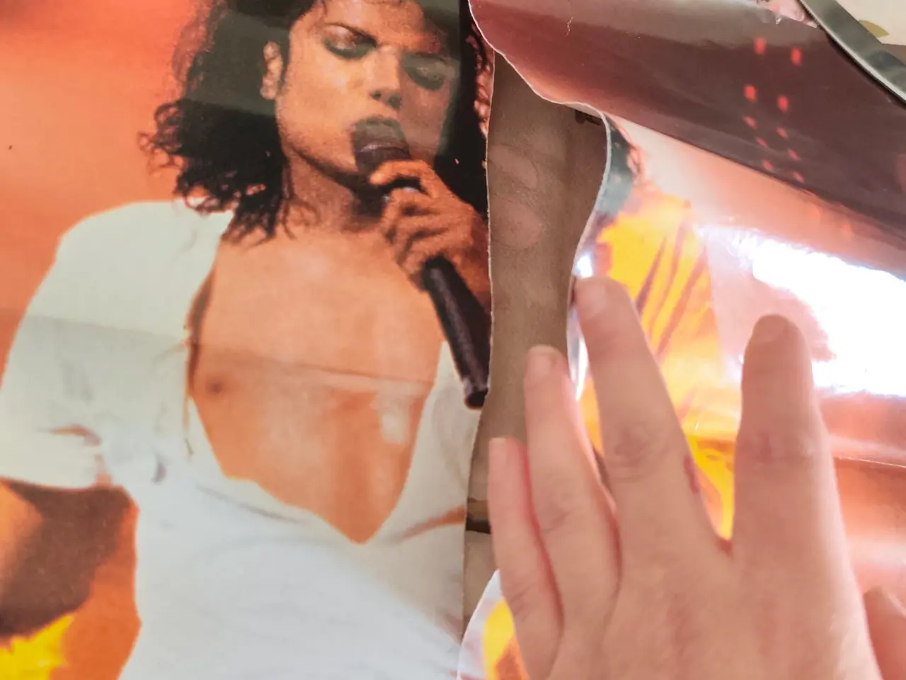 Billede 3 - Plakat med Michael Jackson