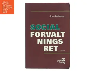 Socialforvaltningsret af Jon Andersen (f. 1947) (Bog)