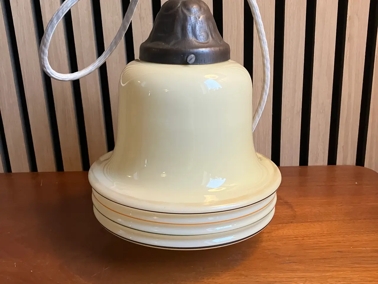 Billede 2 - Art Deco glaspendel