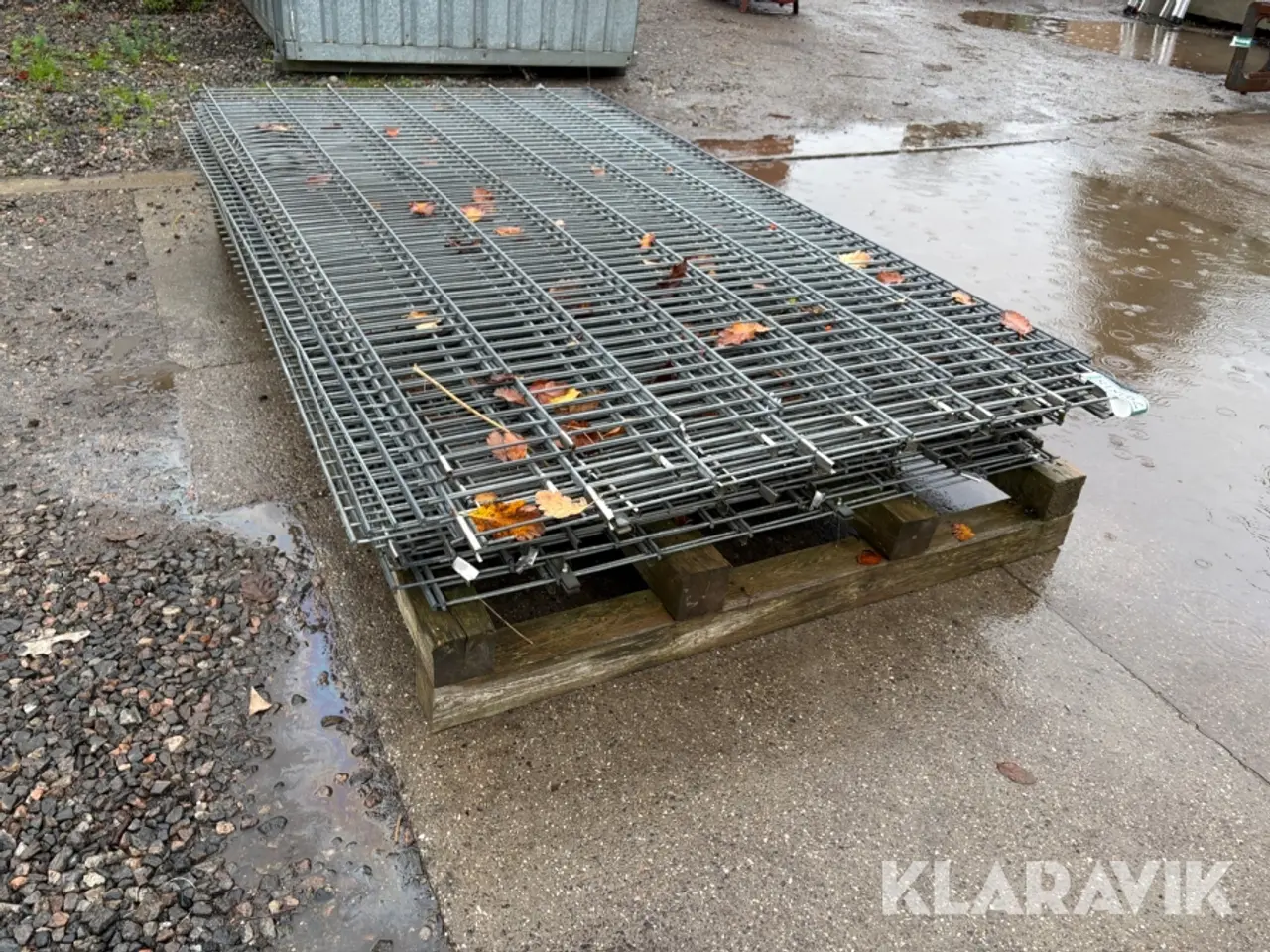 Billede 1 - Stålgitre, galvaniserede, 21 styk