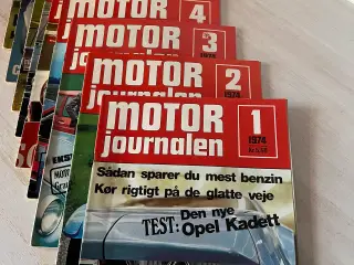 Motor Journalen  årgang 1974 1-9