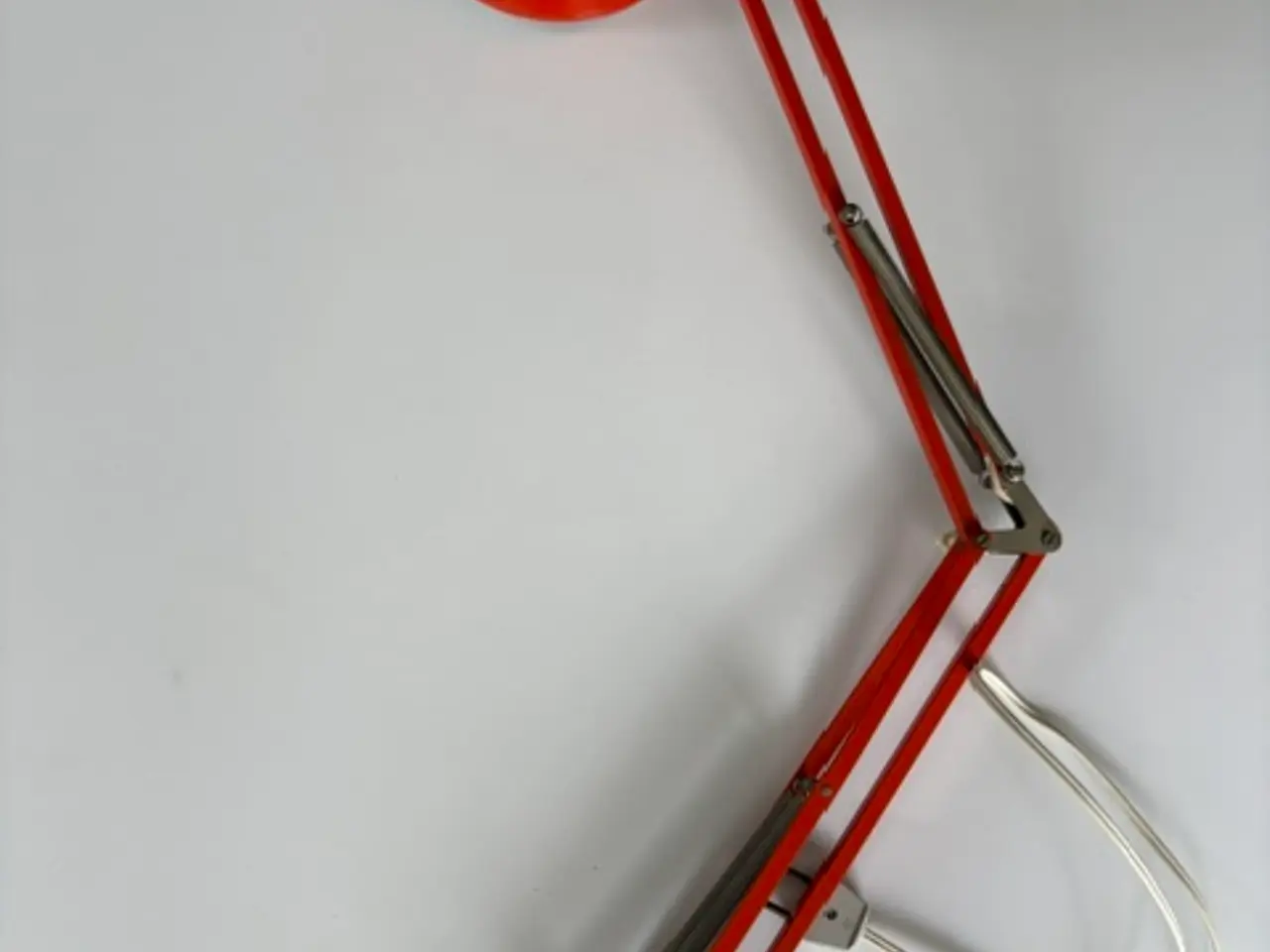 Billede 2 - Arkitektlampe i rød fra SLB DANISH DESIGN