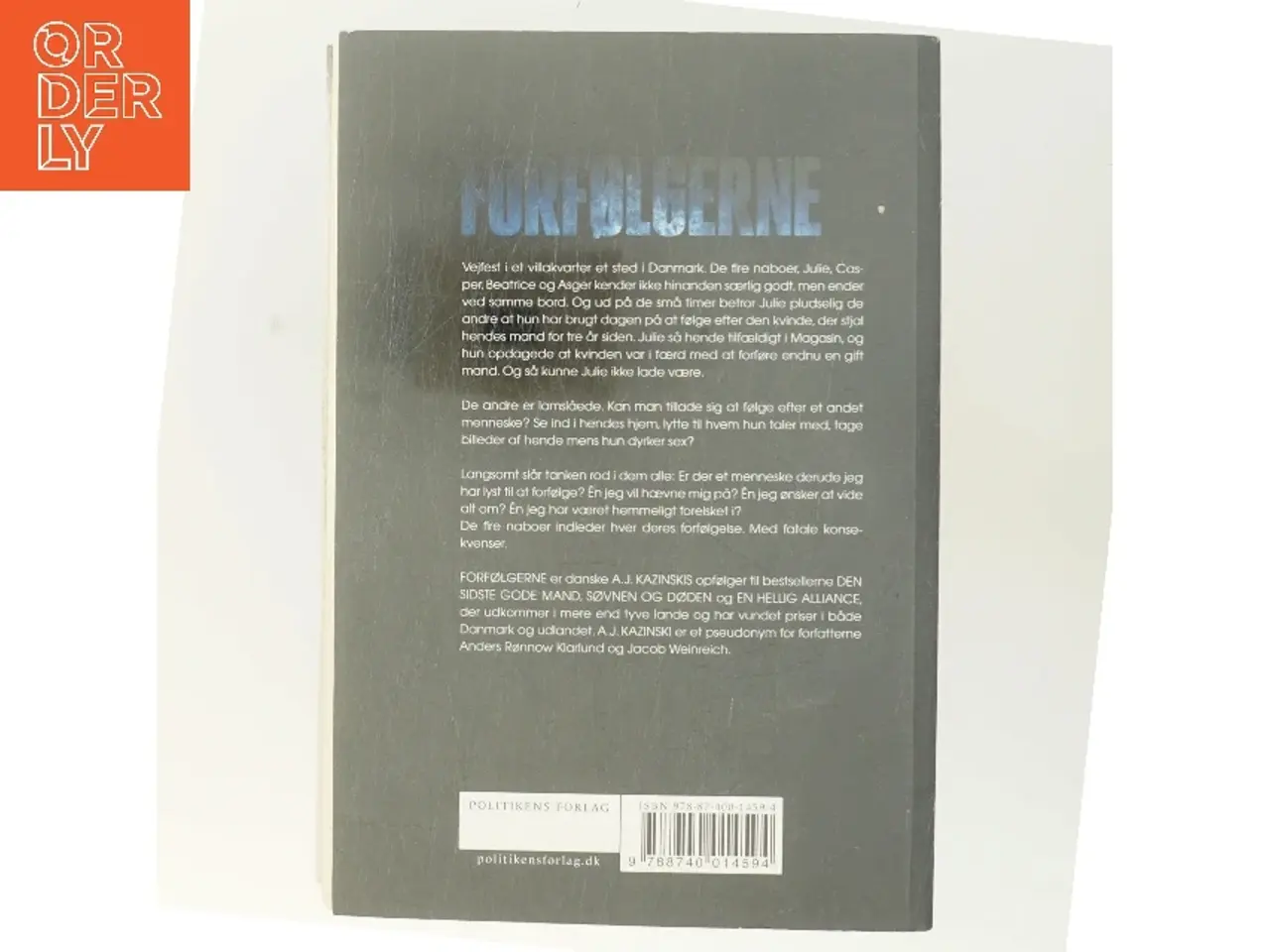 Billede 3 - Forfølgerne af A. J. Kazinski (Bog)