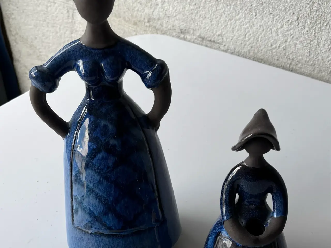 Billede 1 - Smukke retro keramikfigurer / blomsterpiger
