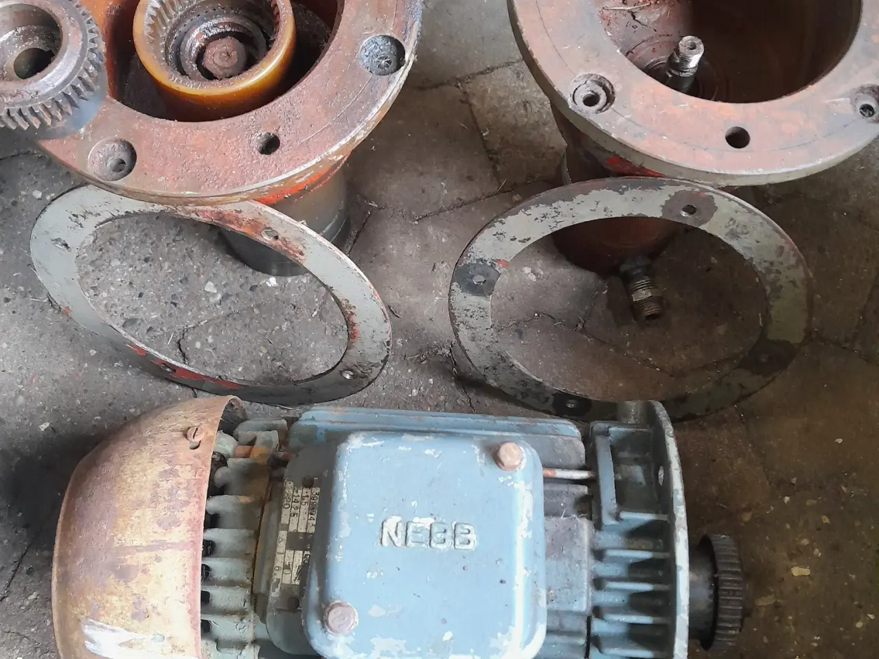 Billede 1 - Hydraulik pumper og elmotor 1,5kw