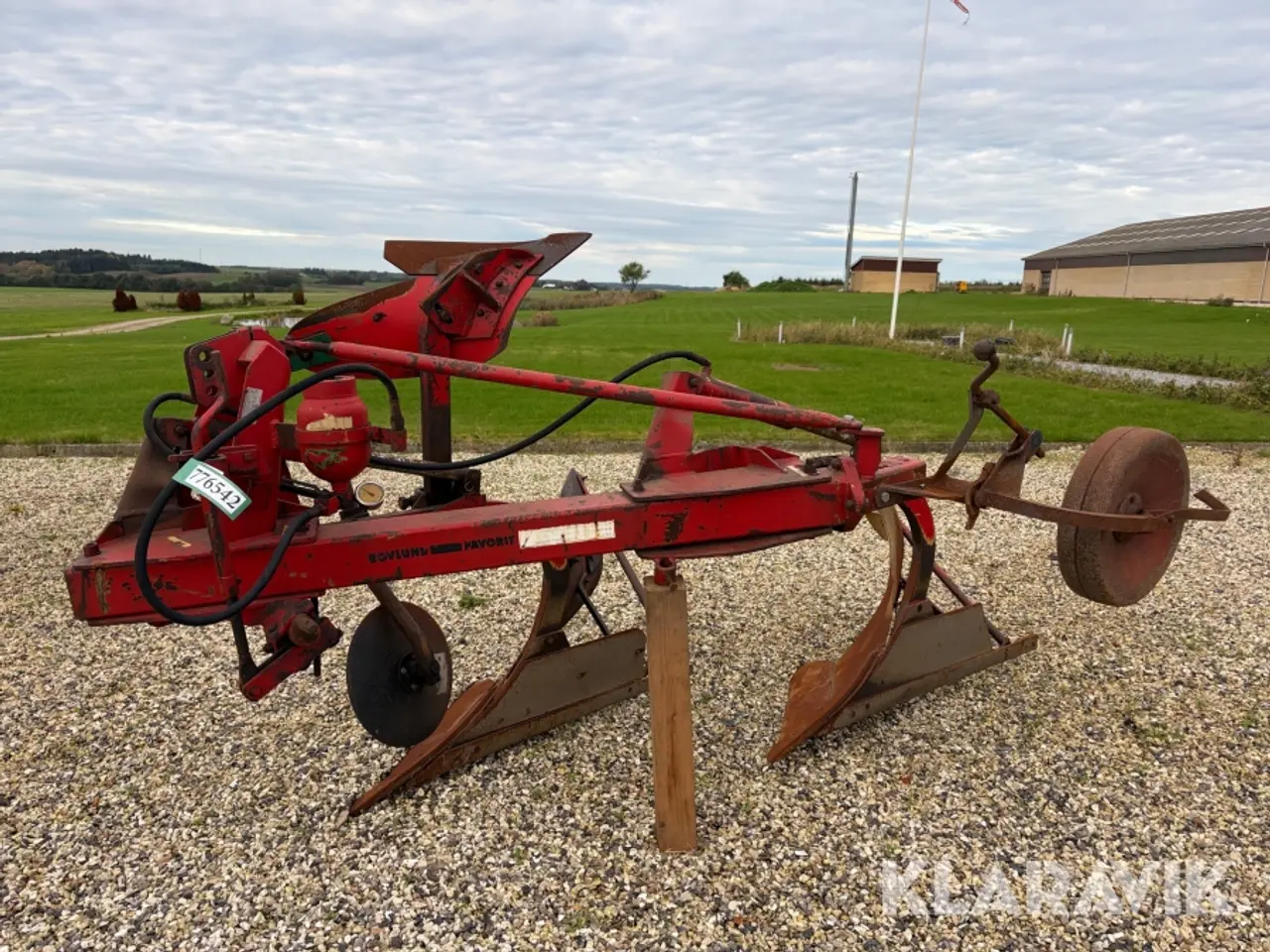 Billede 5 - Plov Bovlund Bms-70 2 furet