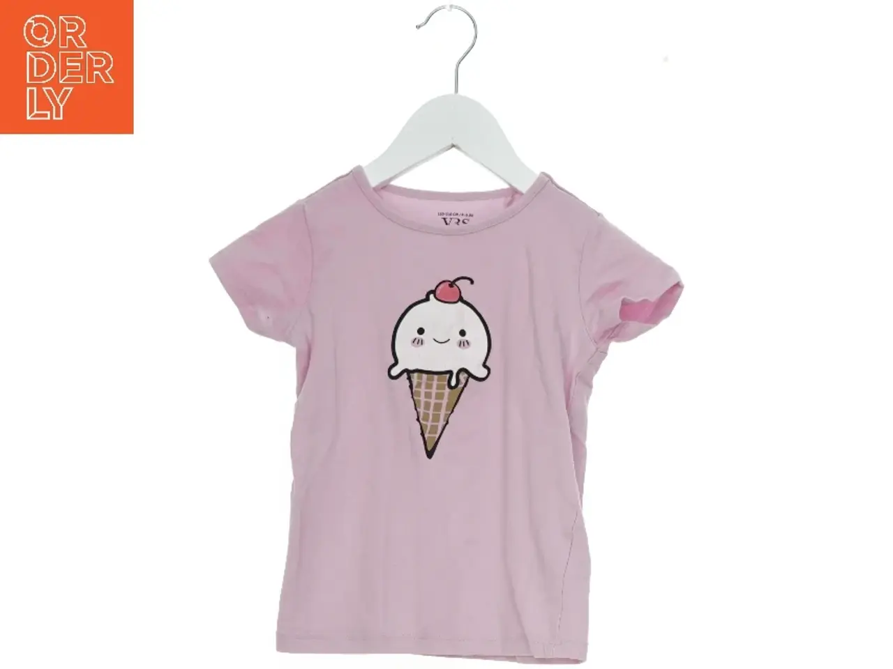 Billede 1 - Børne T-Shirt med ismotiv fra VRS (str. 110)
