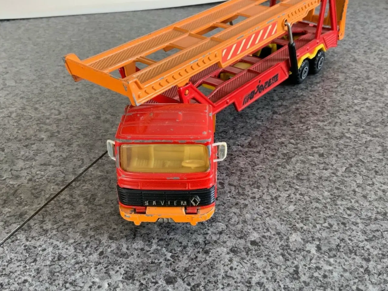 Billede 2 - Majorette Saviem Auto Transport Truck M295