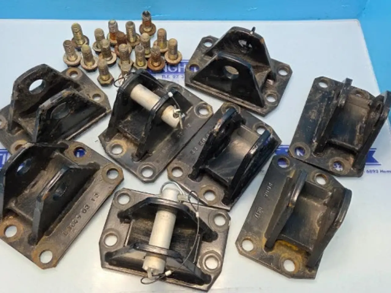 Billede 4 - Case Maxxum 150 Slæbekrog 82022185 8 Stk