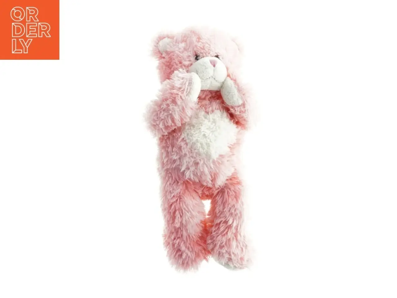 Billede 1 - Lyserød bamse fra Build a Bear (str. H. 42 cm)