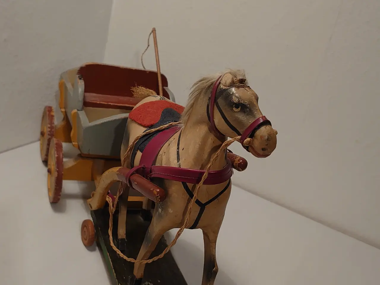 Billede 7 - Fængselslegetøj:Vogn og hest Vogn nr 48 i kat.1933