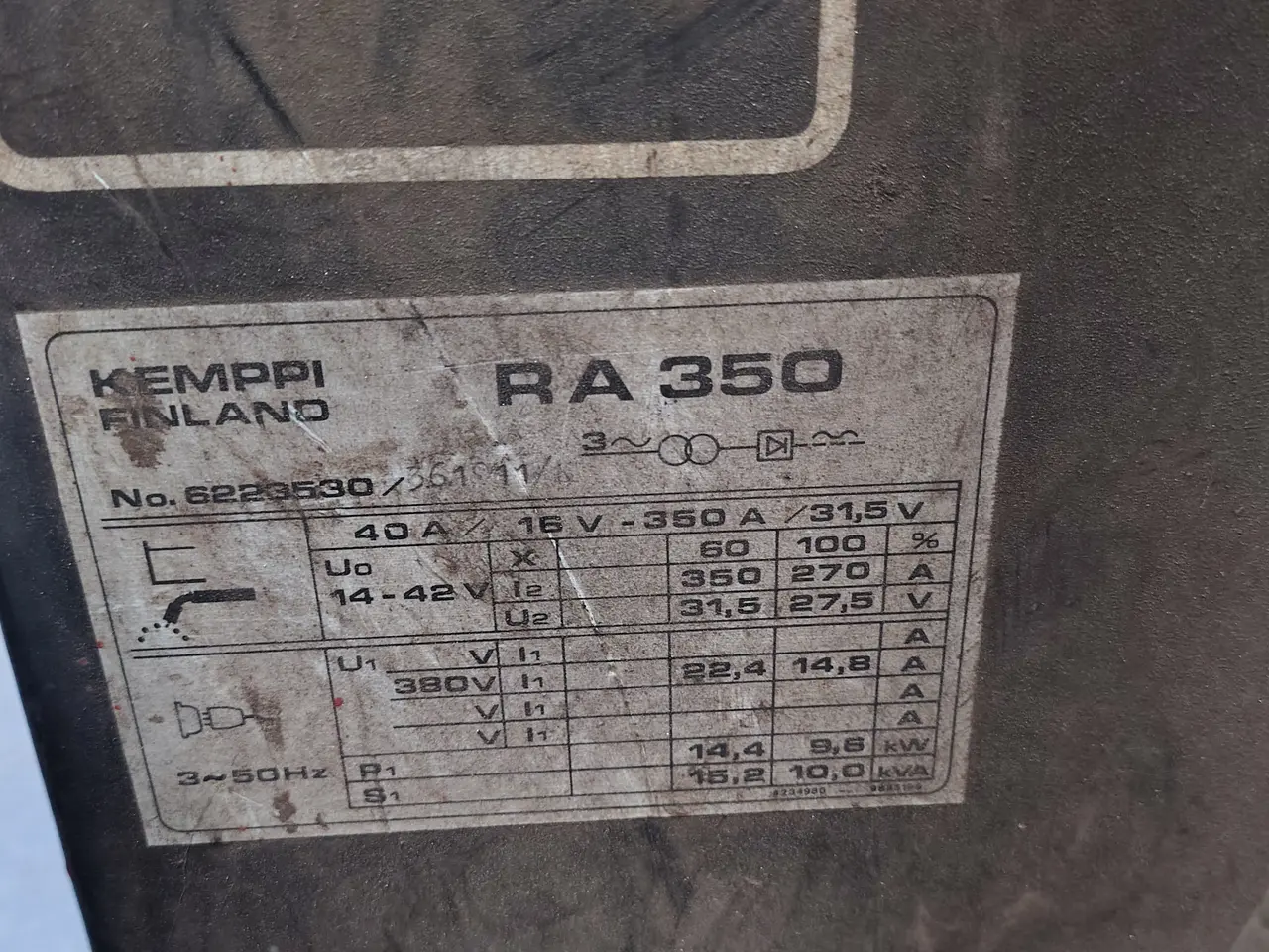 Billede 6 - Svejseværk KEMPPI A350