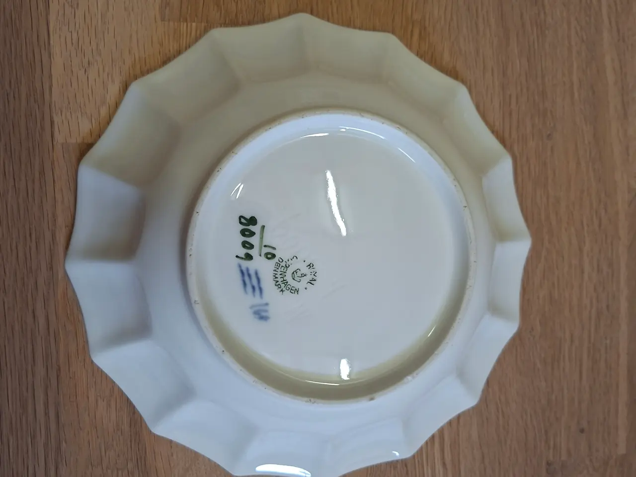 Billede 2 - Royal Copenhagen, Blå Blomst, Flettet Model 8009