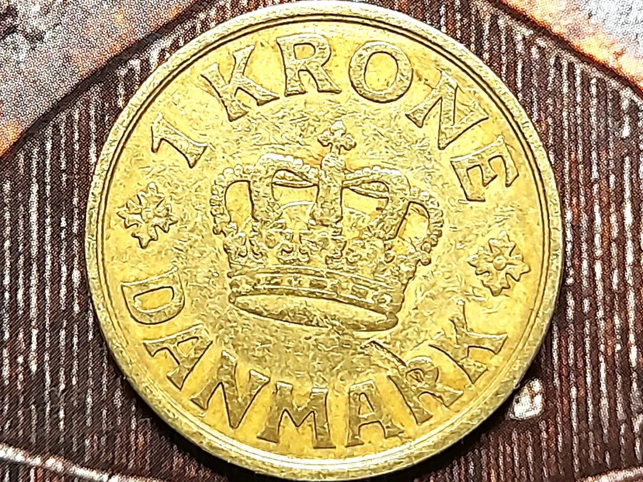 Billede 2 - 1 KR KRONE 1929 BEDRE ÅR! Christian X