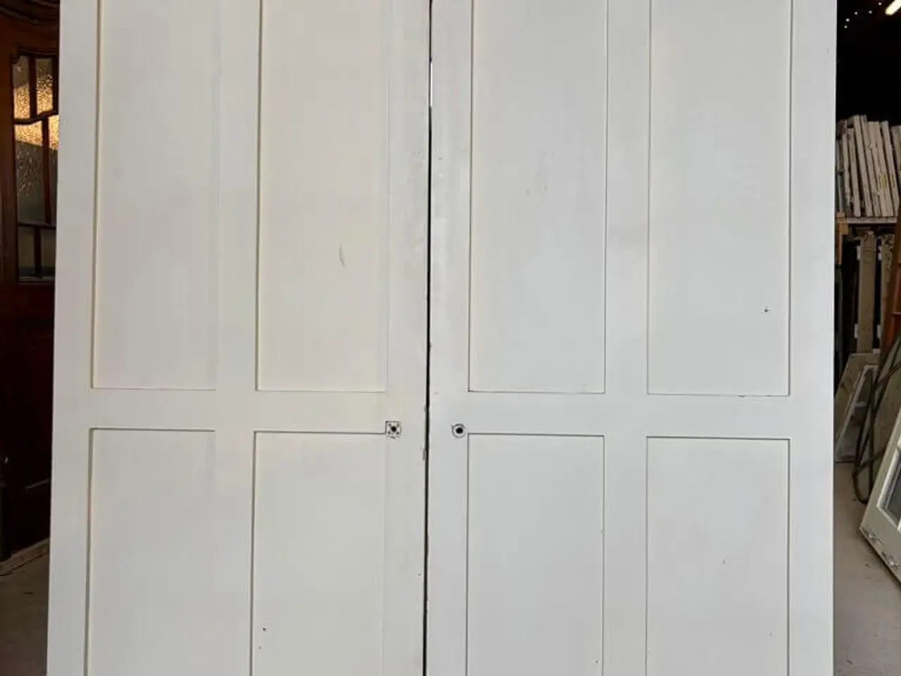 Billede 4 - Hemmelig dobbeltdør med maleri og panel