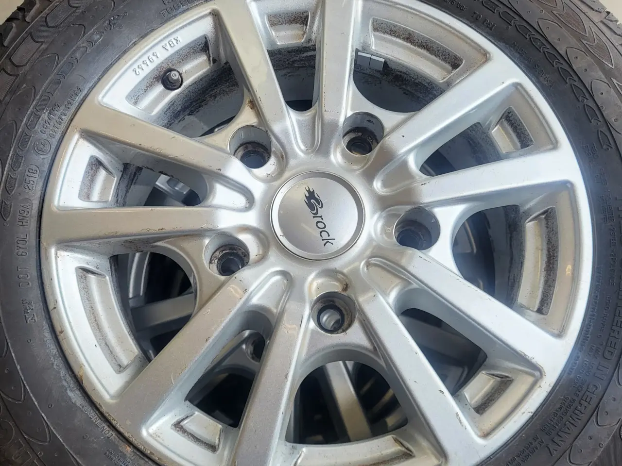 Billede 1 - Ford custom alufælge med dæk