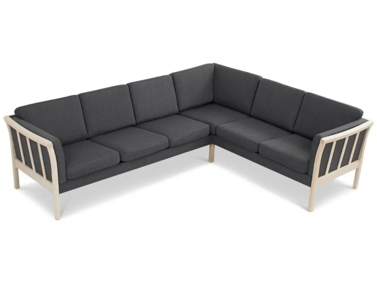 Billede 2 - Dragør vendbar tremmesofa hjørnesofa - Stof