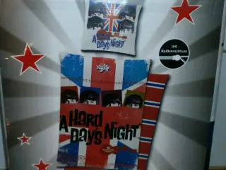 Nyt BEATLES - A Hard Day's Night - sengetøj-sæt