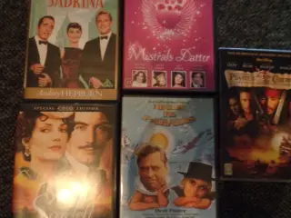 Blandet dvd film 