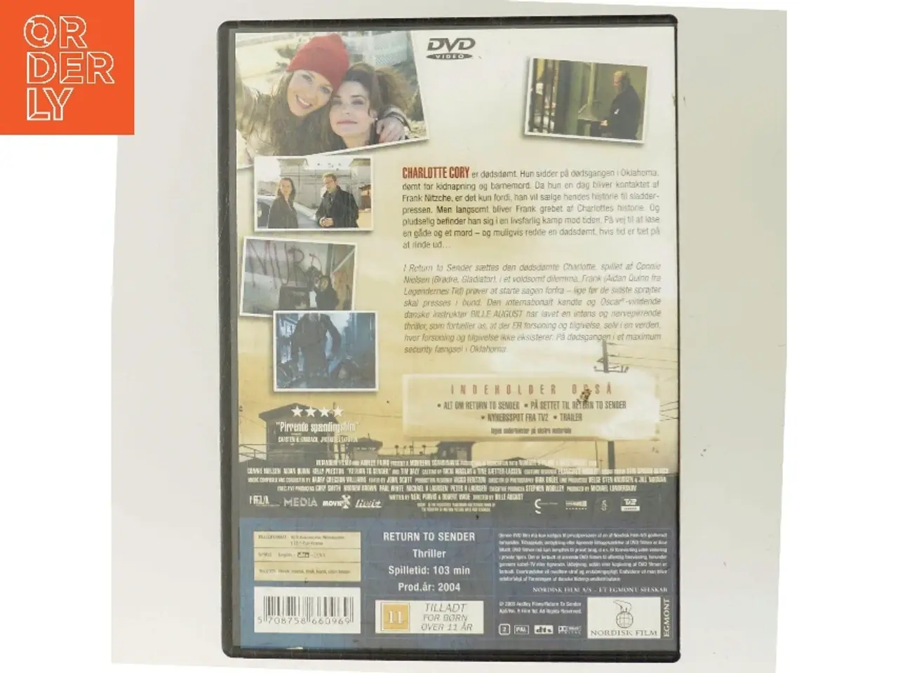 Billede 3 - Return to Sender med Connie Nielsen (DVD)