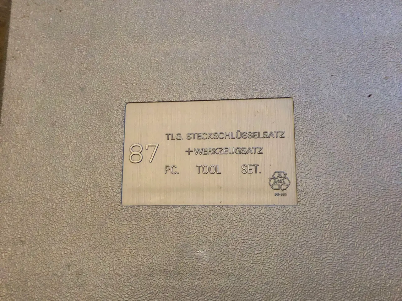 Billede 2 - Topnøglesæt 87 dele