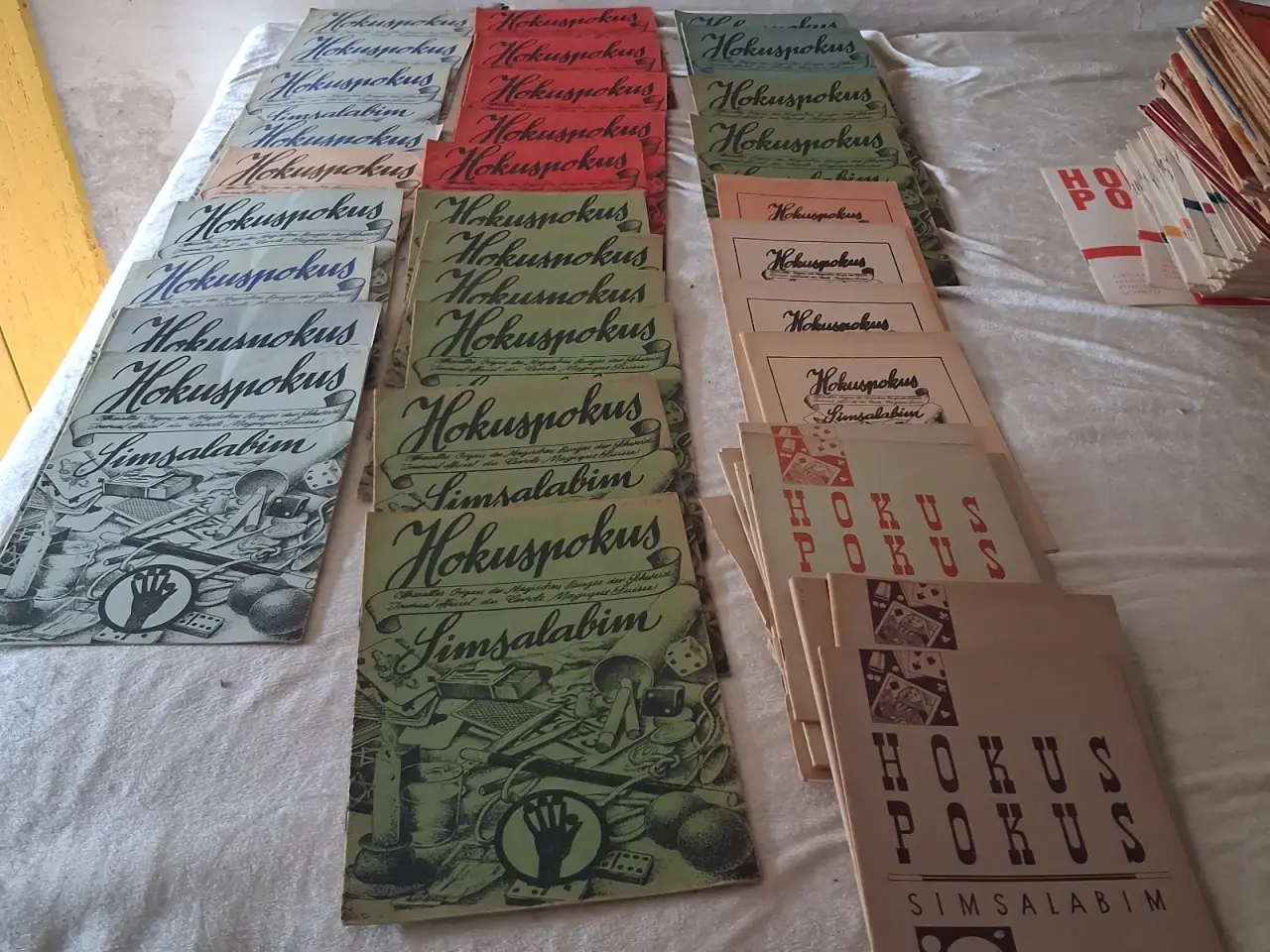 Billede 1 - Hokus Pokus simsalabim fra 1944-1955, 40 stk