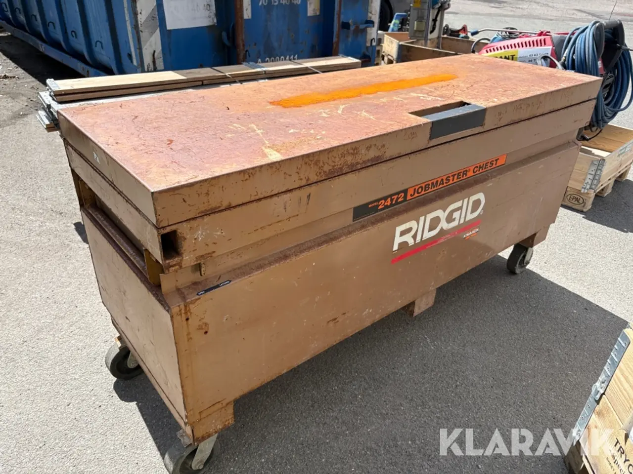 Billede 2 - Værktøjsskab Ridgid 2472