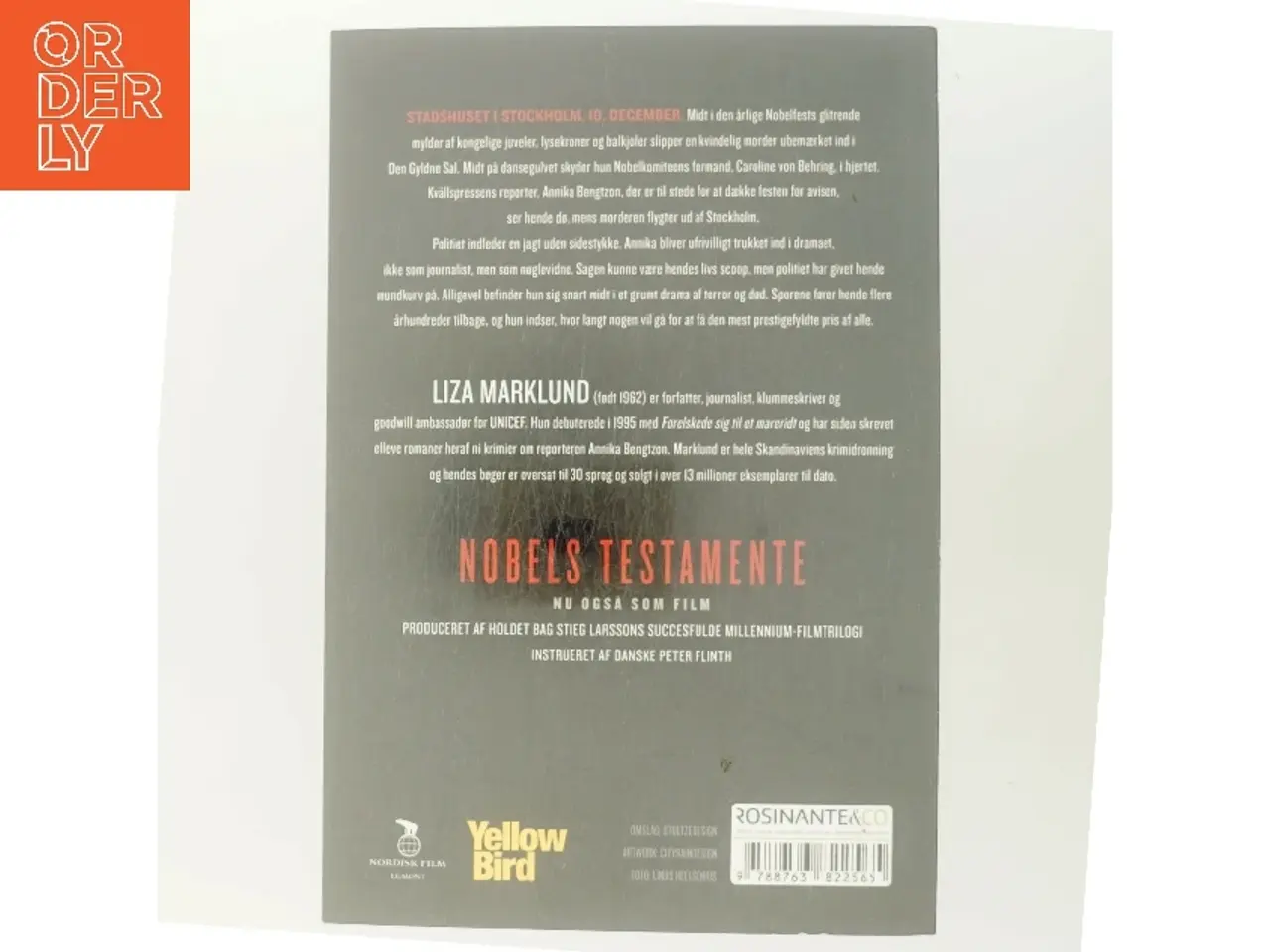 Billede 3 - Nobels testamente af Liza Marklund (Bog)