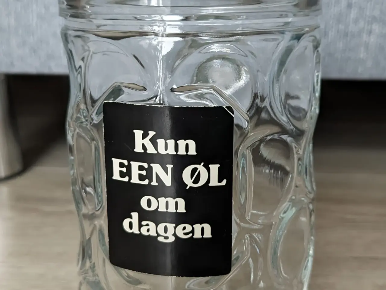 Billede 1 - Ølkrus - kun een øl om dagen