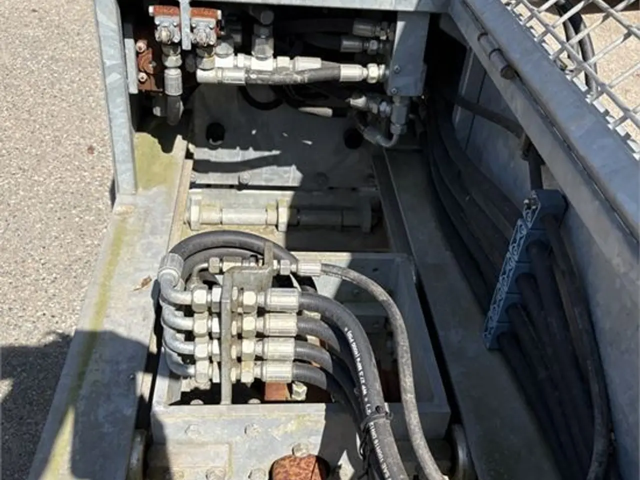Billede 7 - VPM 200-1-2 - Hydraulisk jordboremaskine / Hydralik earth auger - Horisontal digging - 9 stk Ø150 og 11 stk. Ø200 bor / drills - 200 bar