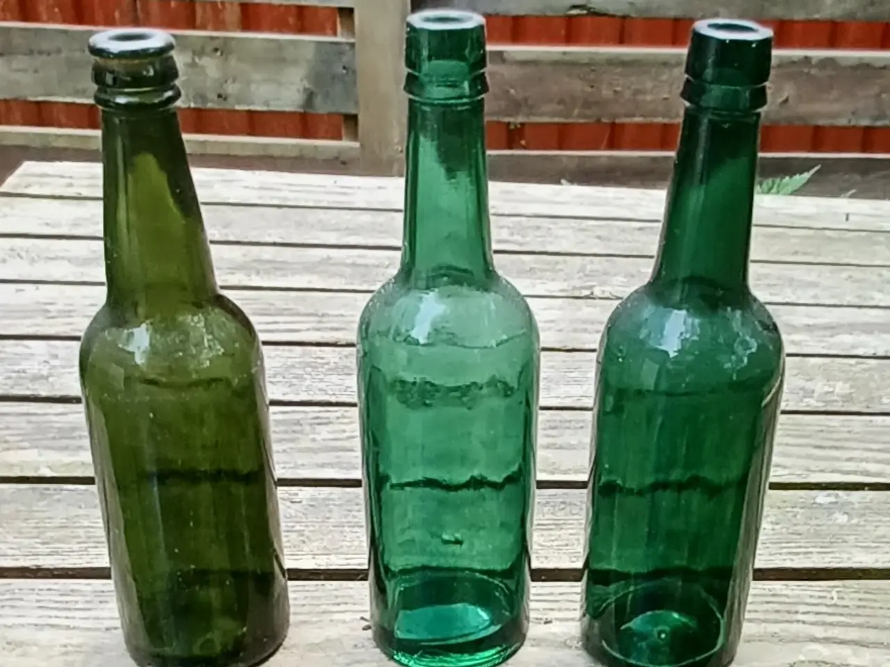Billede 1 - Gamle flasker.