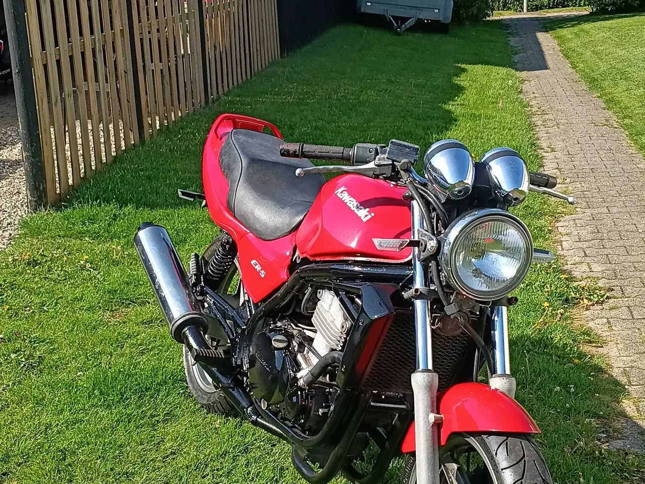 Billede 3 - Fin Kawasaki er5 nysynet 26/5