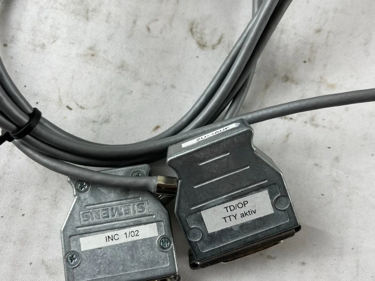 Billede 3 - Siemens TTY kabel TDI OP TTY aktiv INC 1/02 PLC