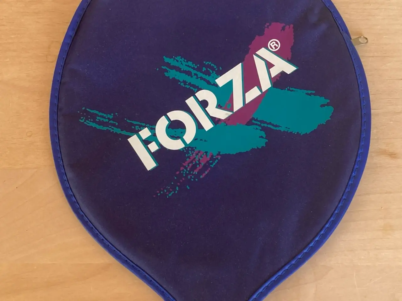 Billede 1 - Blå Forza head cover til badminton ketcher