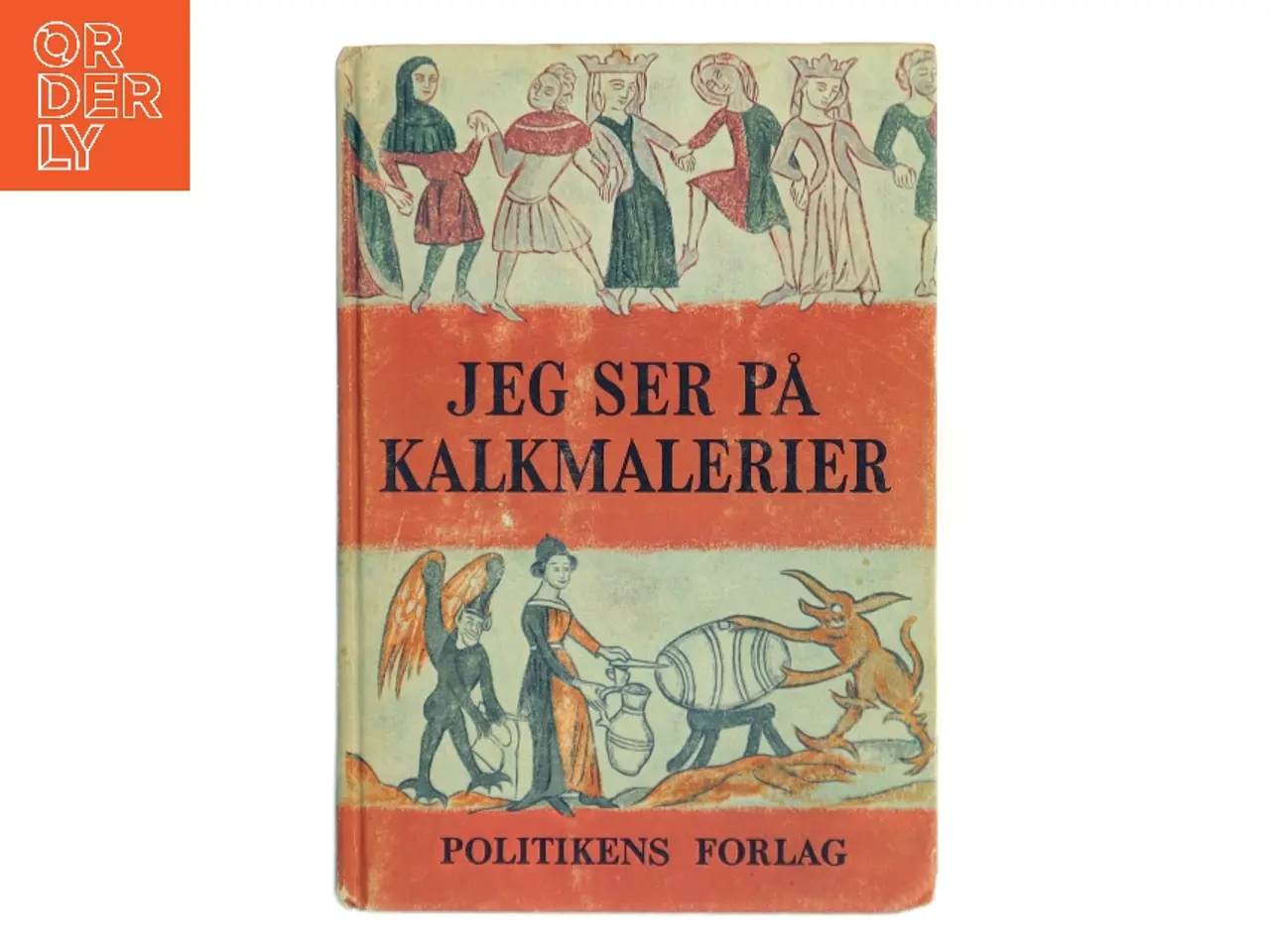 Billede 1 - Jeg ser på kalkmalerier (Bog)