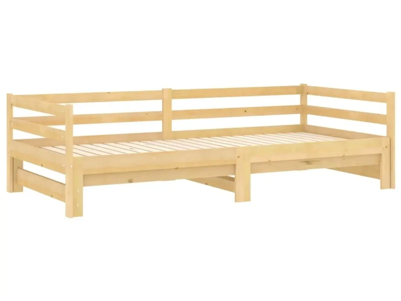 Billede 6 - Daybed med udtræk 2x(90x200) cm massivt fyrretræ
