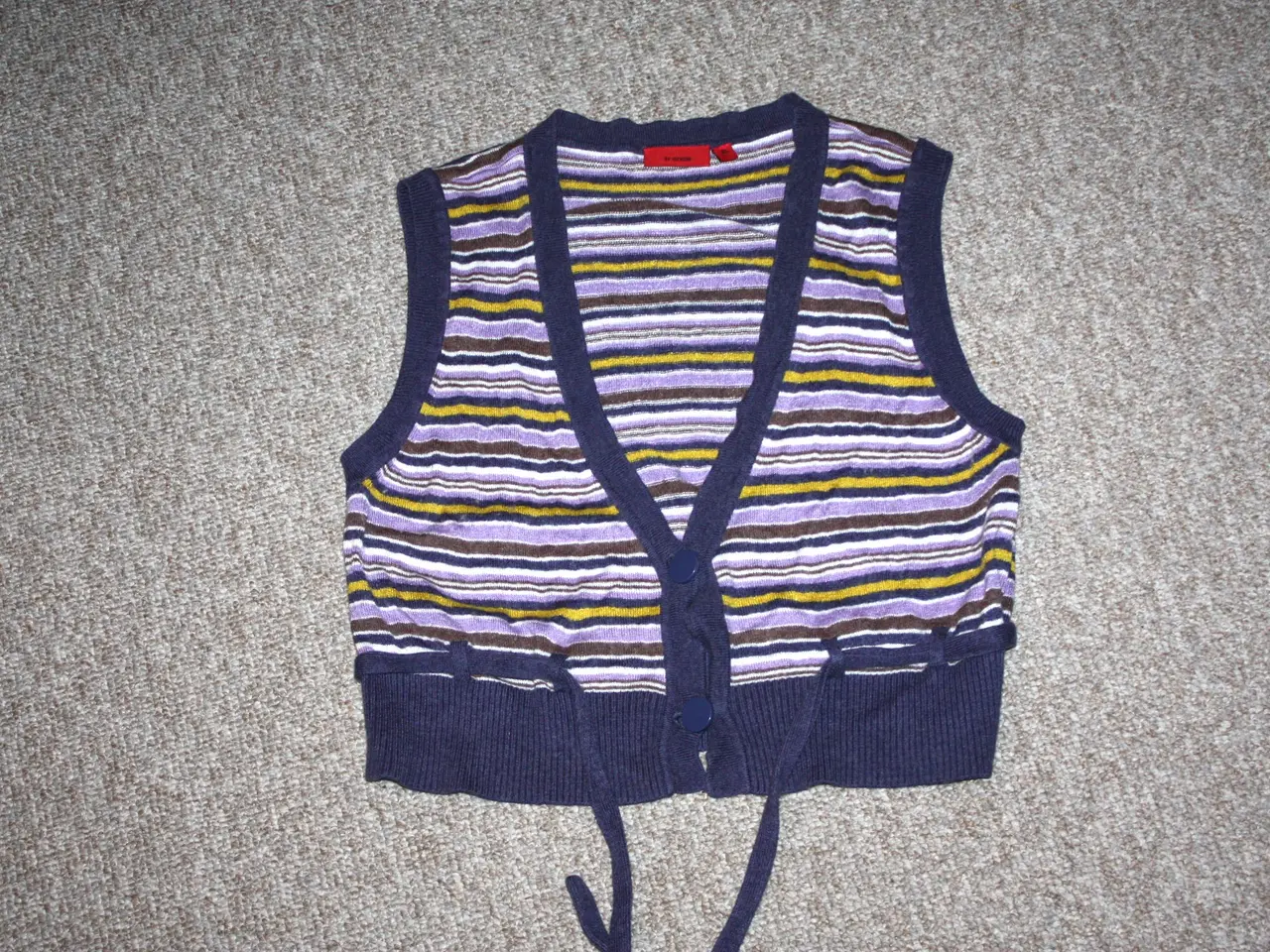 Billede 1 - Fransa vest str. M/L ( XL på label)