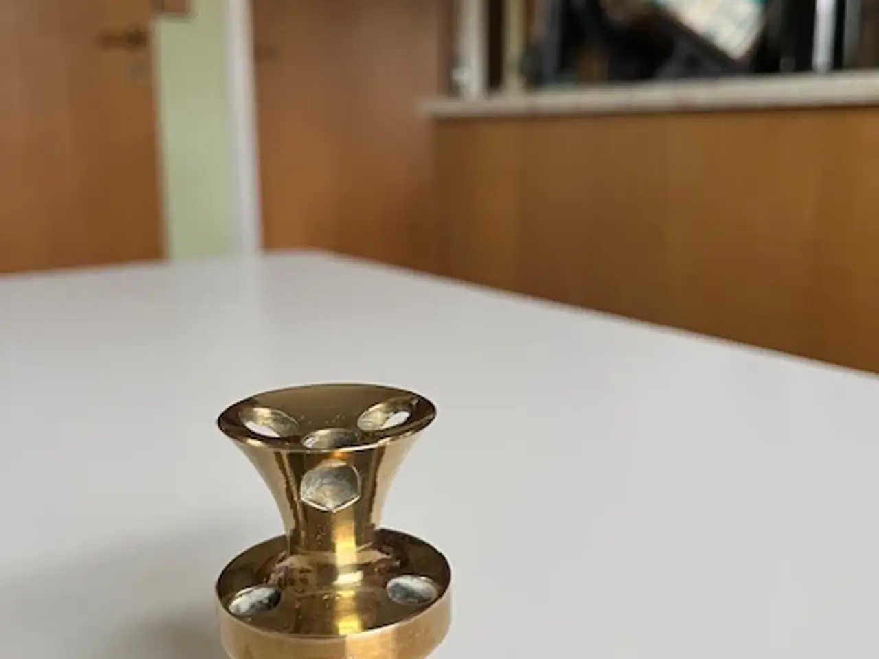 Billede 1 - Messing lysestage