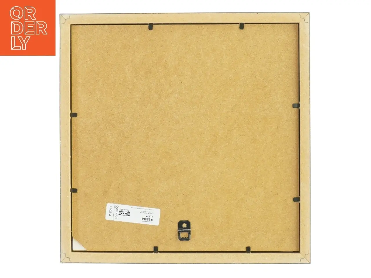 Billede 4 - Abstrakte malerier i sorte rammer fra IKEA (str. 25x25 cm)