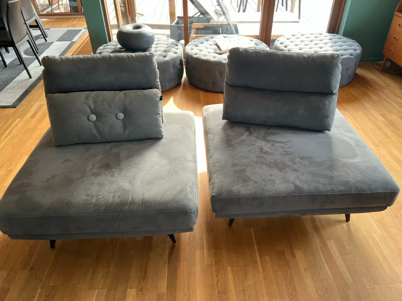 Billede 3 - Sofa med flytbare ryglæn