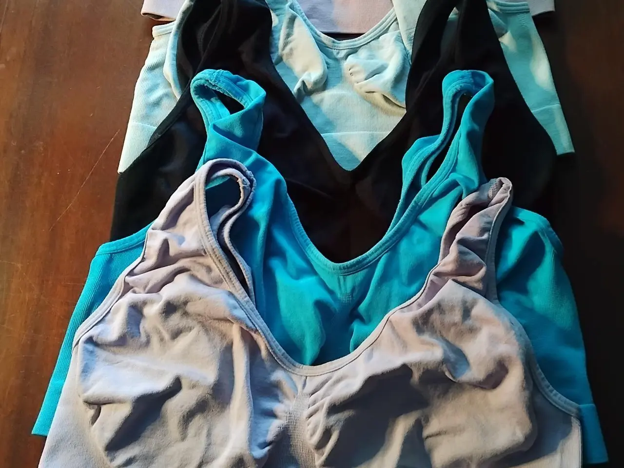 Billede 1 - 5 x 2XL Sports Bra BH Halter stil