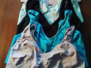 5 x 2XL Sports Bra BH Halter stil