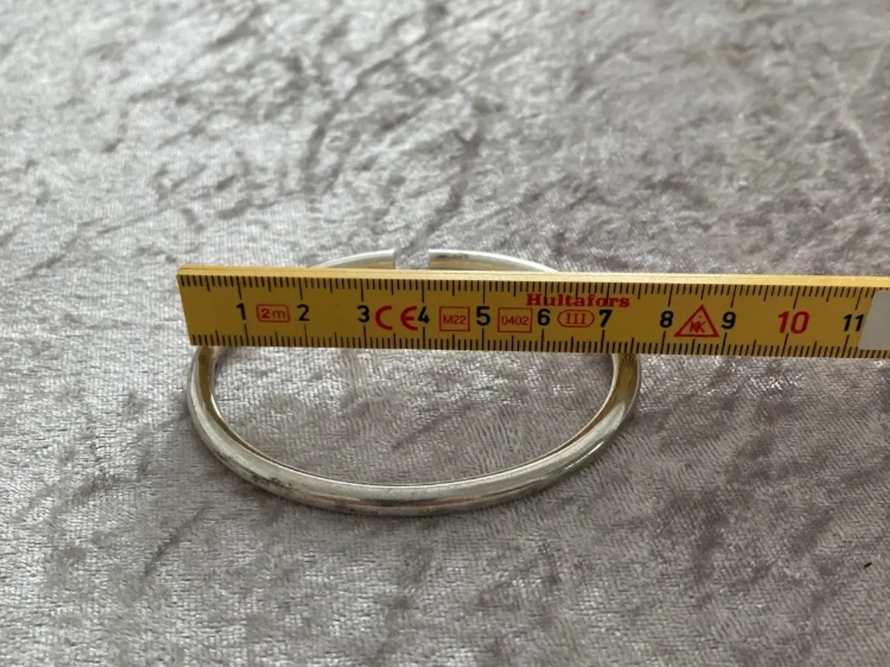 Billede 2 - Armring massiv 925 sølv ca. 39gram