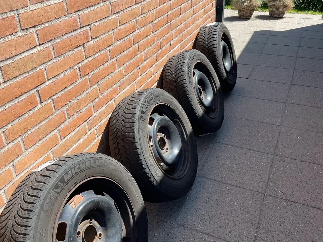 Billede 2 - 4 stk vinterhjul